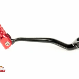 Luxusní ACCEL spojková páčka HONDA CR 250 87-07, CR 500 90-04 hliníková barva černá, koncovka červená