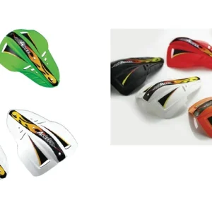 Velkoobchod ACCEL náhradní kryty ochran páček / ruk (HANDBAR) ENDURO barva světle modrá (DO HGS 01,02,05,06,07) (2 ks) -