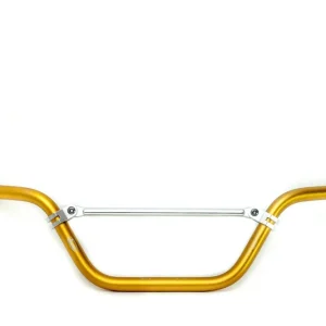 ACCEL řidítka hliníková s hrazdou (22,2mm) ATV vysoká barva zlatá ( šířka 770mm, výška 160mm) Víkendová Akce