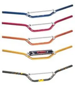 ACCEL řidítka hliníková s hrazdou (22,2mm) ATV vysoká barva červená ( šířka 770mm, výška 160mm) Nová Kolekce