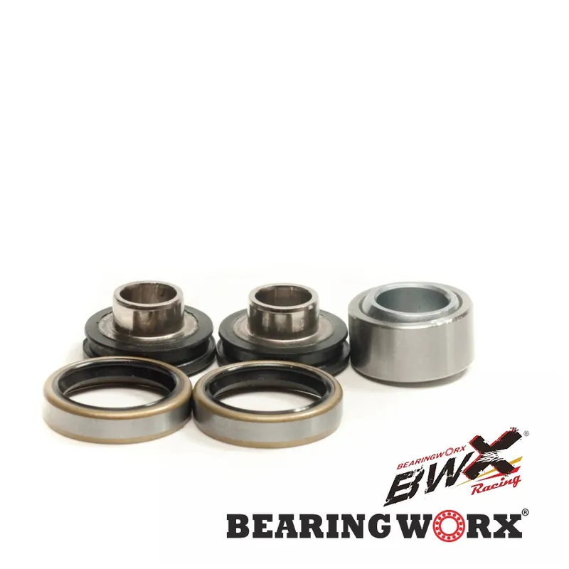 BEARING WORX sada ložisek centrálního (zadního) tlumiče spodní KTM 250 EXC/EXC-F 17-23, 300 EXC 17-23, 350/450/500 EXC-F 17-23 (79604090044) Objednat Nyní