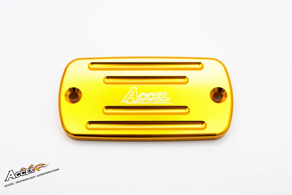 Prémiový ACCEL kryt brzdové pumpy přední HONDA STREET barva zlatá -