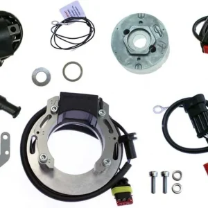 Nejlepší Cena ELECTREX ELECTREX sada zapalování vrtulka, (kolo magnetické) stator (vinutí) alternátoru, regulátor napětí, cívku zapalování, fajfky ŚWIEC, modul CDI YAMAHA YZ 465 / 490 (stator 110mm)