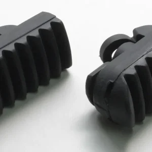 TOURMAX gumy stupaček řidiče HONDA XL 600V TRANSALP 92-99, XRV 750 AFRICA TWIN 92-00, NX 650 doMINATOR 92-04 (komplet 2 kusy.) vyrobeno v Japonsku Cenová Bomba