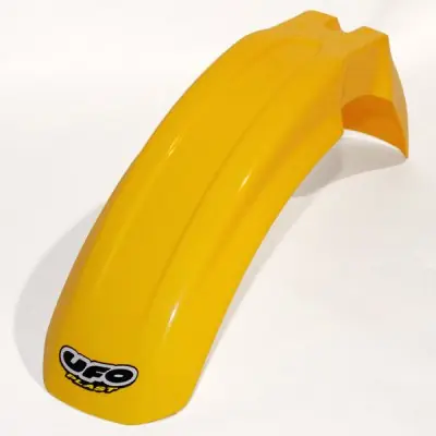 UFO blatník přední SUZUKI RM 125 / 250 95-00, DRZ 400 E / SM 00-25, HUSQVARNA CR 125 / 250 / 360 00-03 barva žlutá RM - nahrazuje SU03976101, HU03300101, PA01022101 a TM03110101 Prémiový