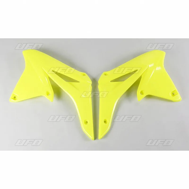 Značkový UFO kryty chladiče SUZUKI RMZ 250 10-17 barva žlutá fluorescenční