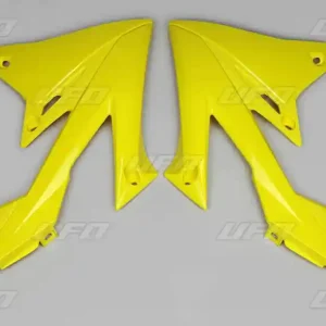 Zlevněný UFO kryty chladiče SUZUKI RMZ 250 19-23, RMZ 450 18-23 barva žlutá