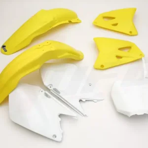 Poslední Šance UFO kompletní sada plastů SUZUKI RM 125 / 250 06-24 barva (bílá/žlutá) (SU406E999)