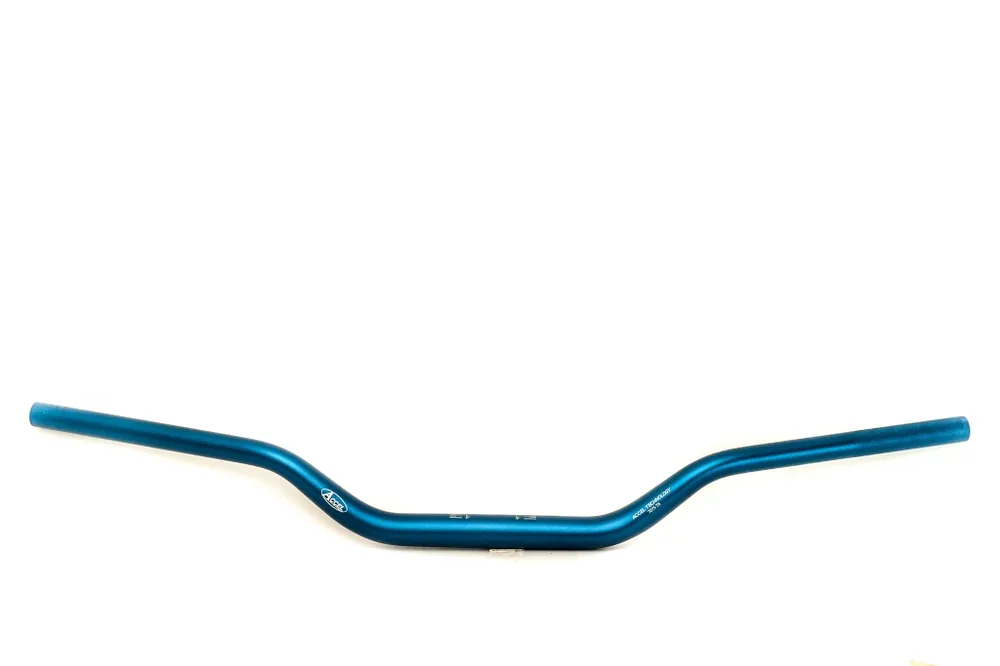 Sezónní Sleva ACCEL řidítka (28,6mm) TAPER MX vzor KTM ALL (7075-T6) ergal barva světle modrá ( šířka 802mm, výška 87mm)