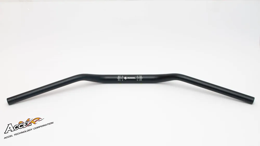 Trendový ACCEL řidítka hliníková 28,6 mm STREETFIGHTER barva černá