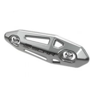 Akce SCAR závodní kryt výfukového kolena 4T - nerez barva stříbrná (UHP)