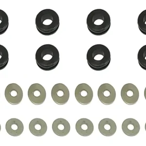 Doprava Zdarma PSYCHIC upevnění chladiče KTM / HUSQVARNA / HUSABERG ( 8 sad podložka, objímky/pouzdraK i GUM )