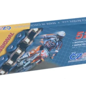 Levný CZ hnací řetěz 520 EC (106 článků) MOTOCROSS do 550 ccm (38,0 KN) + spona