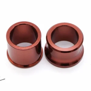 ACCEL rozpěrky předního kola YAMAHA YZ 02-07, YZF 250 02-07, YZF 450 02-07 barva červená 11-1070 - Garance Vrácení Peněz