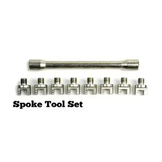 ACCEL klíč na niple s výměnnými koncovkami (5,2/5,4/5,6/5,8/6,2/6,4/6,6/6,8mm) Profesionální