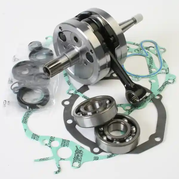 WISECO kliková hřídel YAMAHA YZ 125 98-00 (s ložisky klikovky + sada těsnění a gufer na spodek motoru) (HR4035) Odeslání Ihned