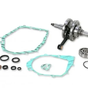 Levný WISECO kliková hřídel YAMAHA YFM 350 raptor/WARRIOR 87-12 (s ložisky klikovky + sada těsnění a gufer na spodek motoru)