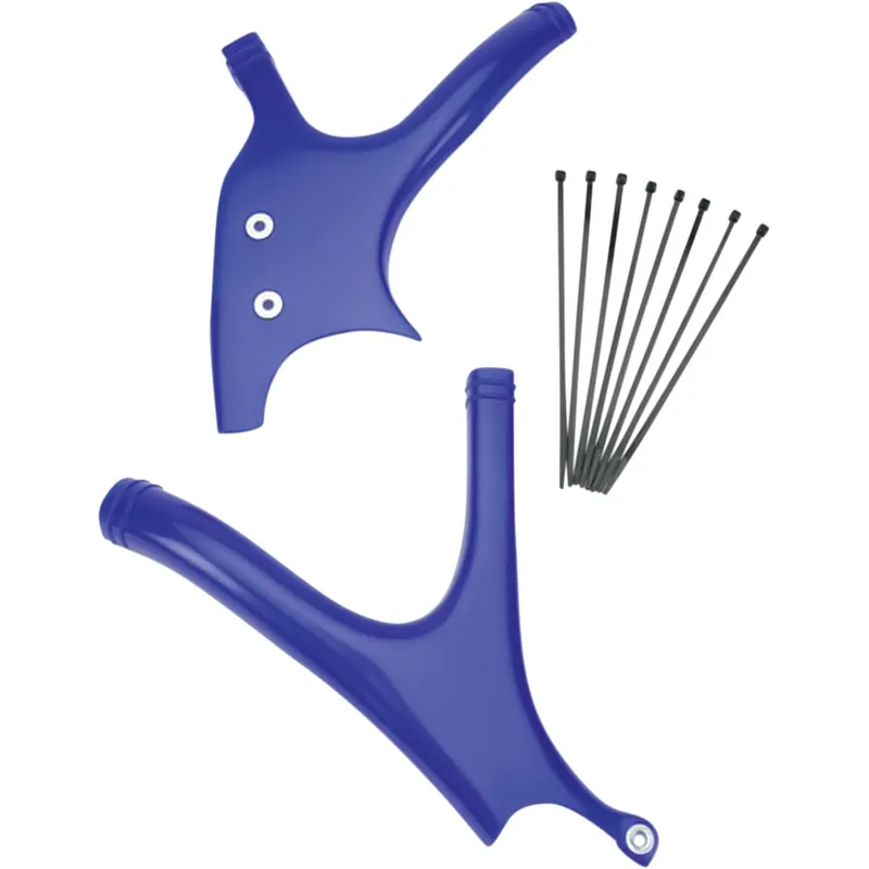 Originální UFO kryty rámu YAMAHA YZ 125/250 02-04 barva světle modrá