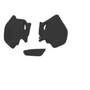 UFO boční tabulky na startovací číslo YAMAHA WR 250/450 03-06 barva černá Moderní