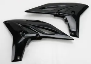 Výhodná Nabídka UFO kryty chladiče YAMAHA YZF 250 11-13, WRF 450 12-15 barva černá