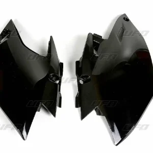 Moderní UFO boční tabulky na startovací číslo YAMAHA WRF 450 12-13 barva černá