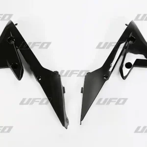 UFO kryty chladiče YAMAHA YZF 250 14-18, YZF 450 14-17, WRF 250 15-19, WRF 450 16-18, barva černá - Velkoobchod
