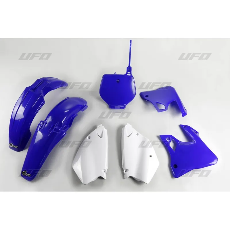 UFO kompletní sada plastů YAMAHA YZ 125 96-99, YZ 250 96-99 barva světle modrá/bílá 98-99 (YA294E999) Akční Nabídka