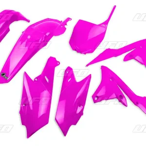 Kup Teď UFO kompletní sada plastů YAMAHA YZF 250 14-18, YZF 450 14-17 barva růžová fluorescenční (YA318P)