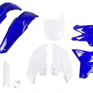 UFO kompletní sada plastů (FULL KIT) s kryty tlumičů YAMAHA YZ 125 / 250 08-14 restyling barva (světle modrý bílá) Profesionální