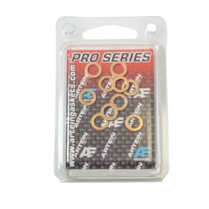 ARTEIN GASKETS měděné podložky komplet 10 kusů M6 (6 X 10 X 1,00 mm) (podložka měď ) COPPER WASHERS Autentický