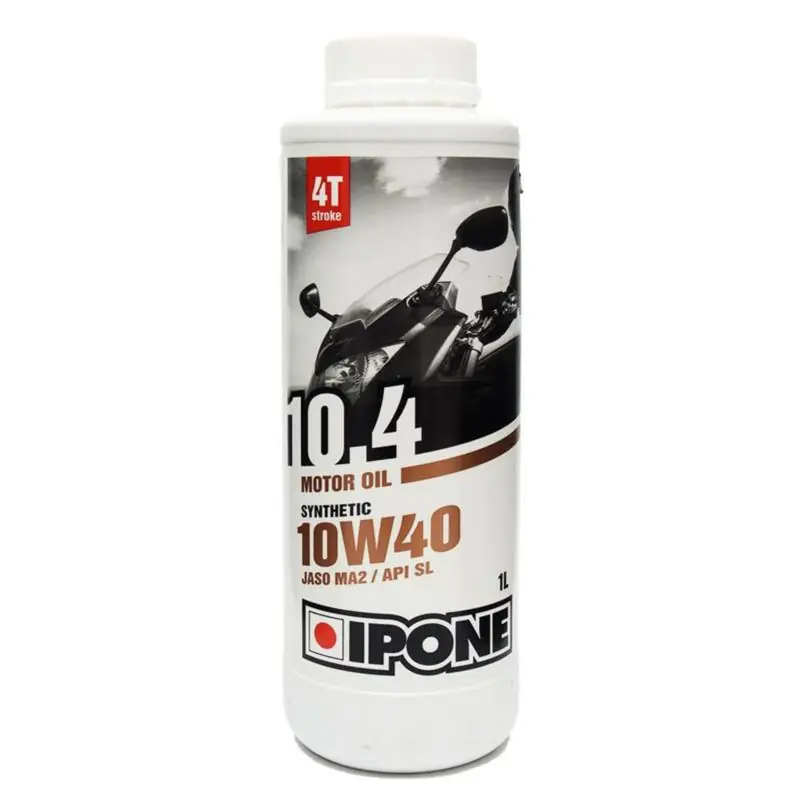 IPONE 10.4 10W40 motorový olej polosyntetické 1L (API SN/JASO MA2) (AKC) (15) nahrazuje 800053 Expresní Doručení