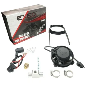 Top Prodej FM-PARTS sada ventilátoru chladiče kompletní vhodné pro KTM 04-16; HUSQVARNA; HUSABERG (EXED)
