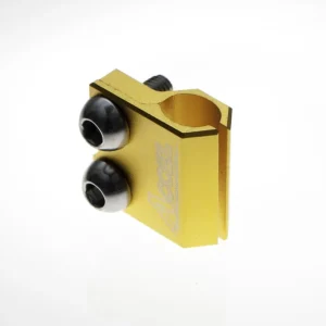 Zlevněný ACCEL držák brzdové hadičky přední HONDA/YAMAHA barva zlatá