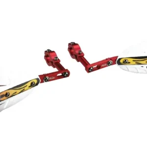 Must-Have ACCEL chrániče páček s alu upevněním ENDURO 22mm (HG- barva černá, SD- barva červená)