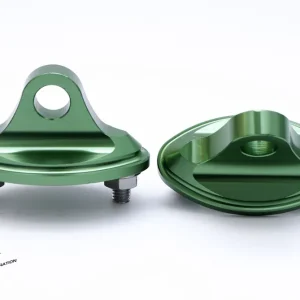 Novinka ACCEL adaptér do zrcátek KAWASAKI ZX barva zelená (MI-A2GR) -