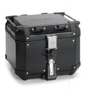 Exkluzivní KAPPA zadní kufr 42L MONOKEY KVG420B KVOYAGER hliníkový barva černá anodizovaný BLACK LINE