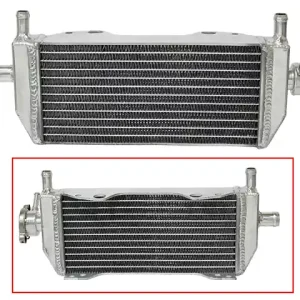 Profesionální PSYCHIC chladič SUZUKI RM 250 01-08 zesílený, standardní kapacita, pravý (s víčkem)