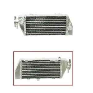 Profesionální PSYCHIC chladič KTM 85 SX 13-16 zesílený se standardním objemem levá kus (s víčkem)