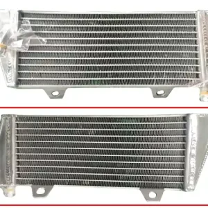 PSYCHIC chladič KTM SXF 450 17-18, XCF 505 17-18, HUSQVARNA FC/FE/FS 450 17, FE 501 17 zesílená se zvýšenou kapacitou levá kus Časově Omezené