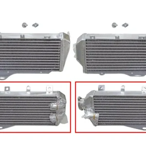 Vysoce Kvalitní PSYCHIC chladič HONDA CRF 250RX 19-21 zesílený, standardní kapacita, pravý (19100-K95-A50)