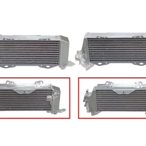 Odeslání Ihned PSYCHIC chladič KAWASAKI KX 250 05-08 zesílený se standardním objemem levá kus (39061-0024)