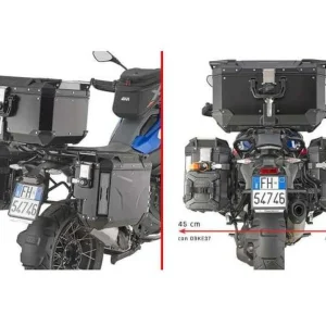 KAPPA boční nosič kufru MONOKEY CAM SIDE BMW R 1300 GS 24-25 - pod kufry KVG KVOYAGER ALU - pravý KVGS33 WCIĘTY Nízká Cena