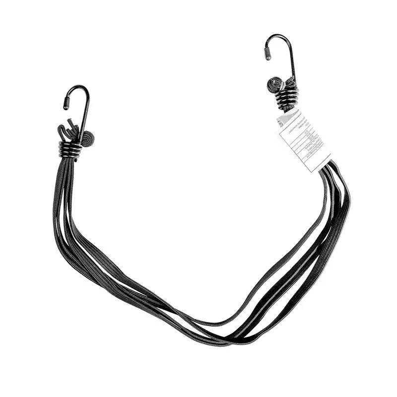 BIKETEC popruh na zavazadla 4-WIĄZKOWA (pružný) 60cm, barva černá Velkoobchod