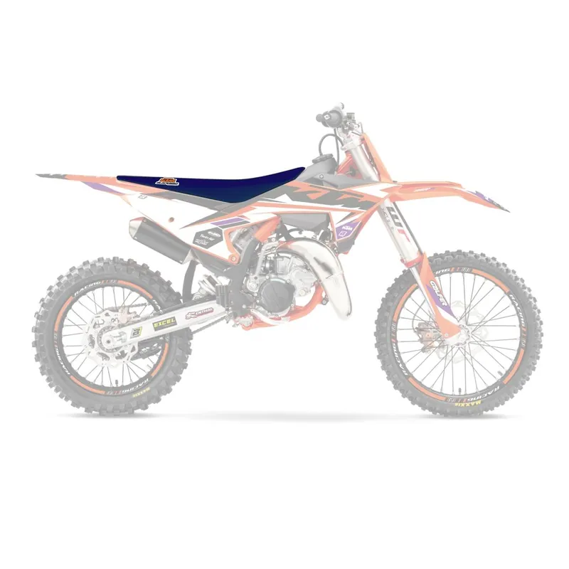 Originální BLACKBIRD potah sedla KTM SX 85 25 MOON barva světle modrá