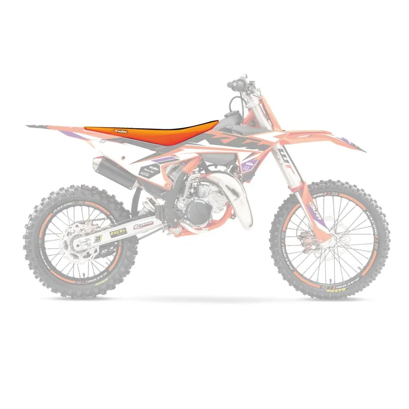 Kup Teď BLACKBIRD potah sedla KTM SX 85 25 doUBLE GRIP barva oranžová