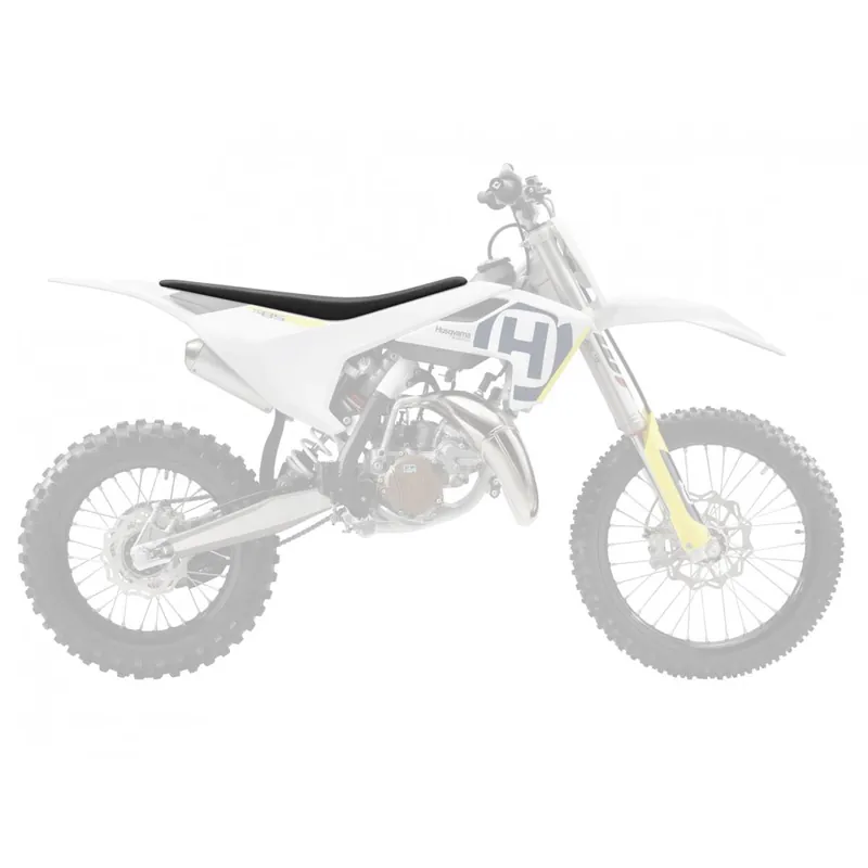 Prémiový BLACKBIRD potah sedla HUSQVARNA TC 85 25 PYRAMID barva černá