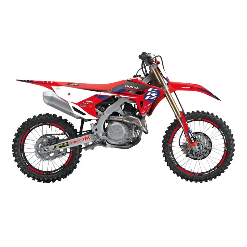 Levný BLACKBIRD sada samolepek (dýhy) HONDA CRF 250R 22-24, CRF 450R 21-24 DREAM 5 barva červená černá bílá