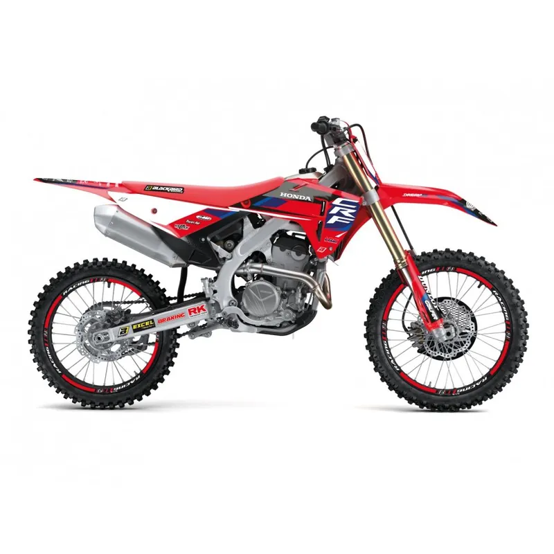 BLACKBIRD sada samolepek (dýhy) HONDA CRF 250R 25; CRF 450R 25 DREAM 5 barva červená černá bílá Novinka