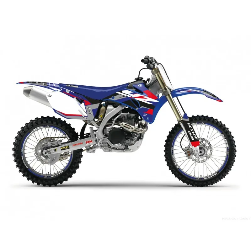 Objednat Nyní BLACKBIRD sada samolepek (dýhy) YAMAHA YZ 250/450F 06-09 DREAM 5 barva světle modrá černá