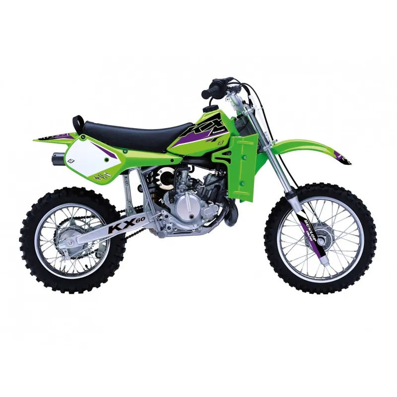 Aktuální BLACKBIRD sada samolepek (dýhy) KAWASAKI KX 60 85-19 DREAM 5 barva zelená černá